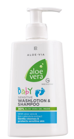 Aloe Vera Baby Lotion lavante douce & shampoing pour bébé