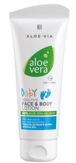 Aloe Vera Crème pour le visage & le corps pour bébé