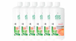 Pack de 6 Aloe Vera Drinking Gel Pêche