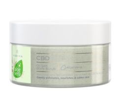 ALOE VERA CBD OIL Salt Body Scrub